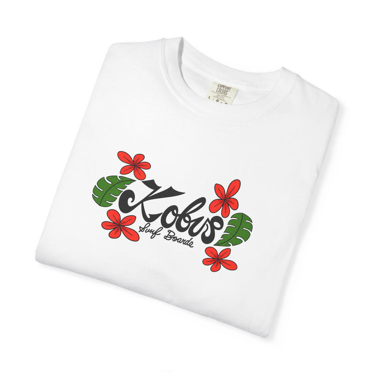 Kobus Surfboards – Floral Tee
