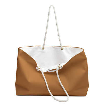 Tan Weekender Bag