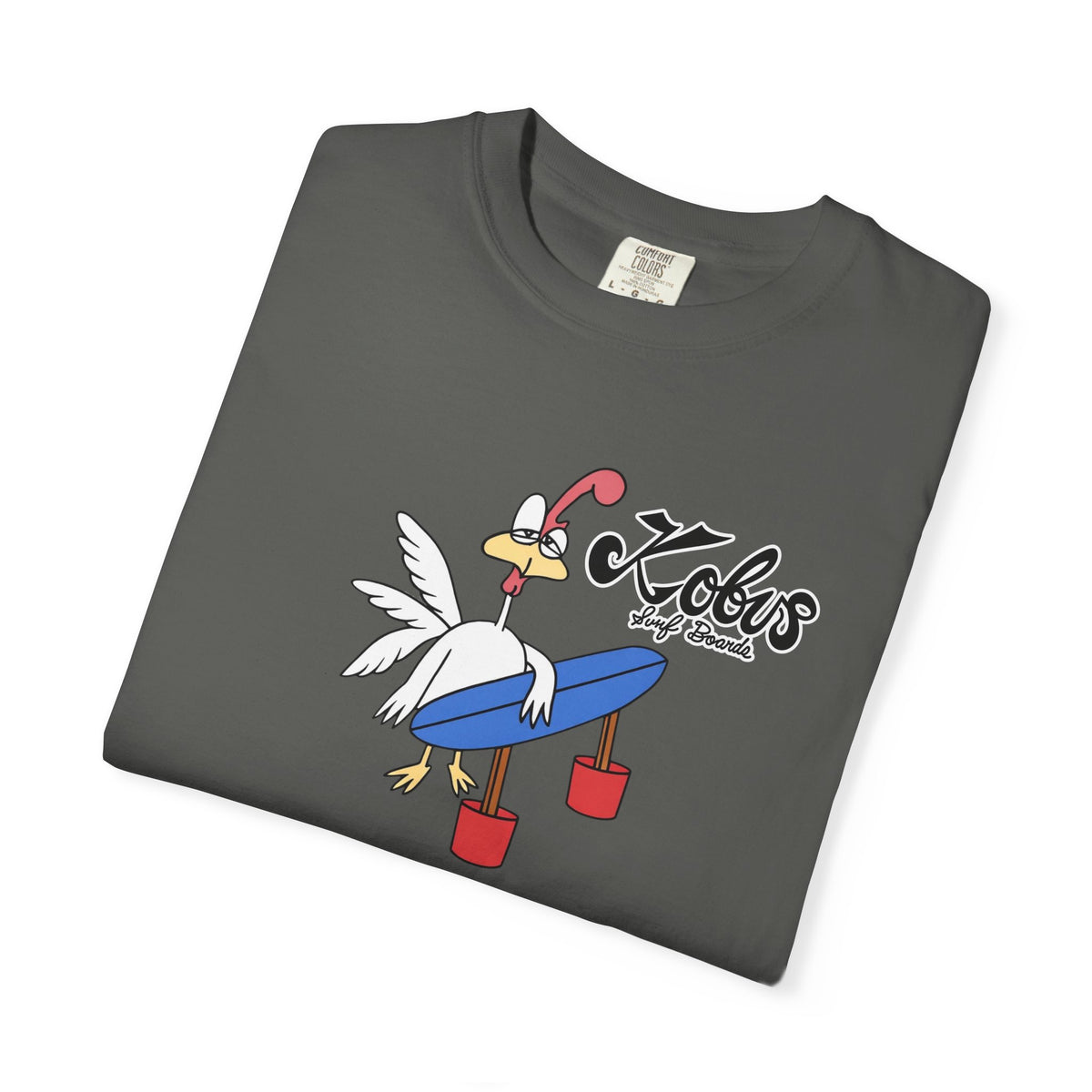 Kobus Surfboards – Surfer Chicken Tee