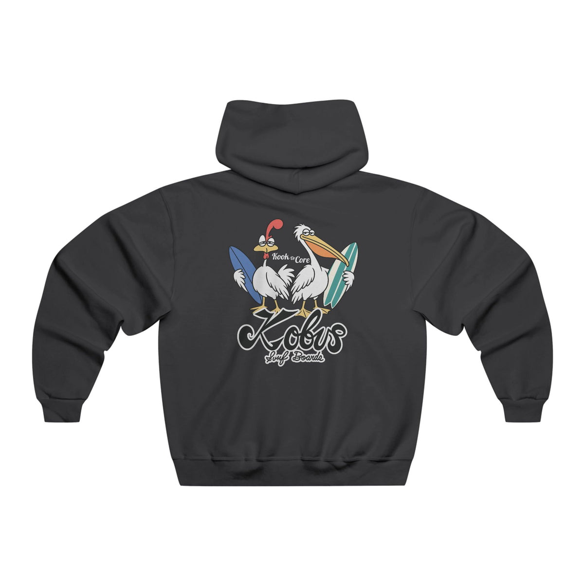 Kobus Surfboards – Kook or Core Hoodie