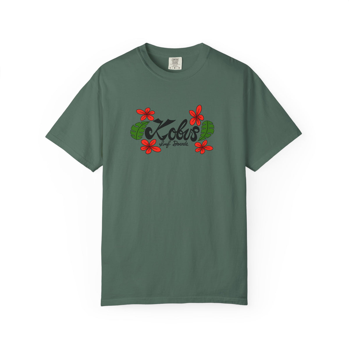 Kobus Surfboards – Floral Tee