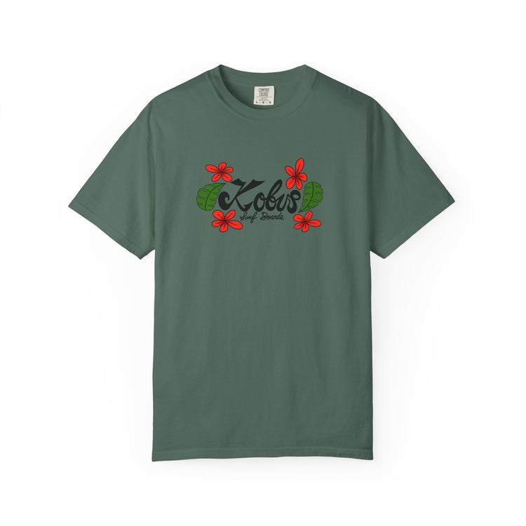 Kobus Surfboards – Floral Tee
