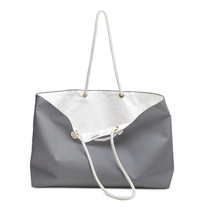 Grey Weekender Bag