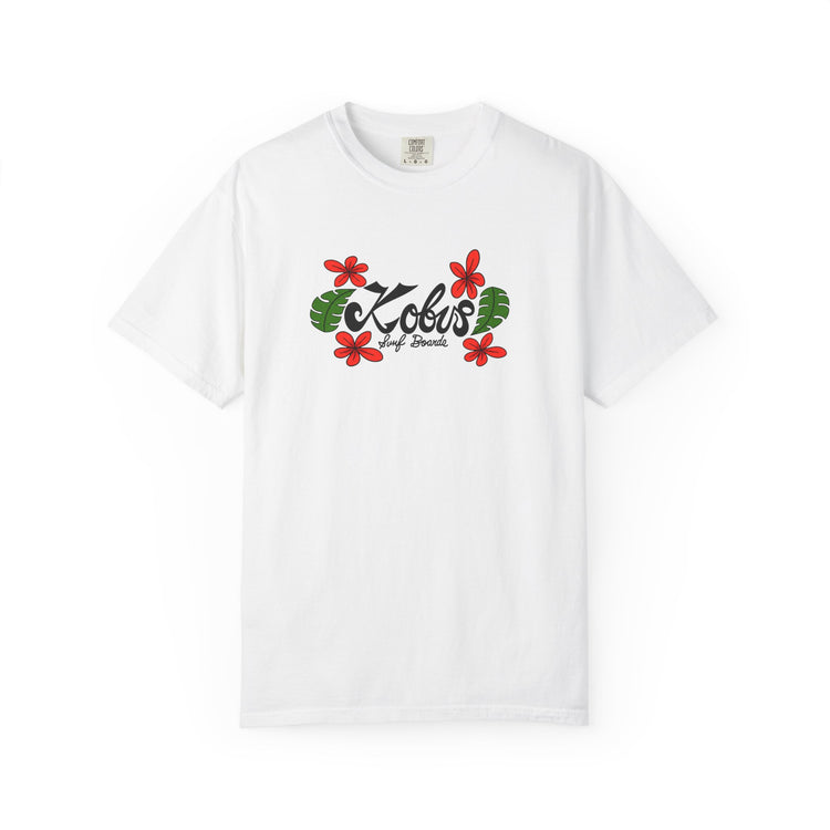Kobus Surfboards – Floral Tee