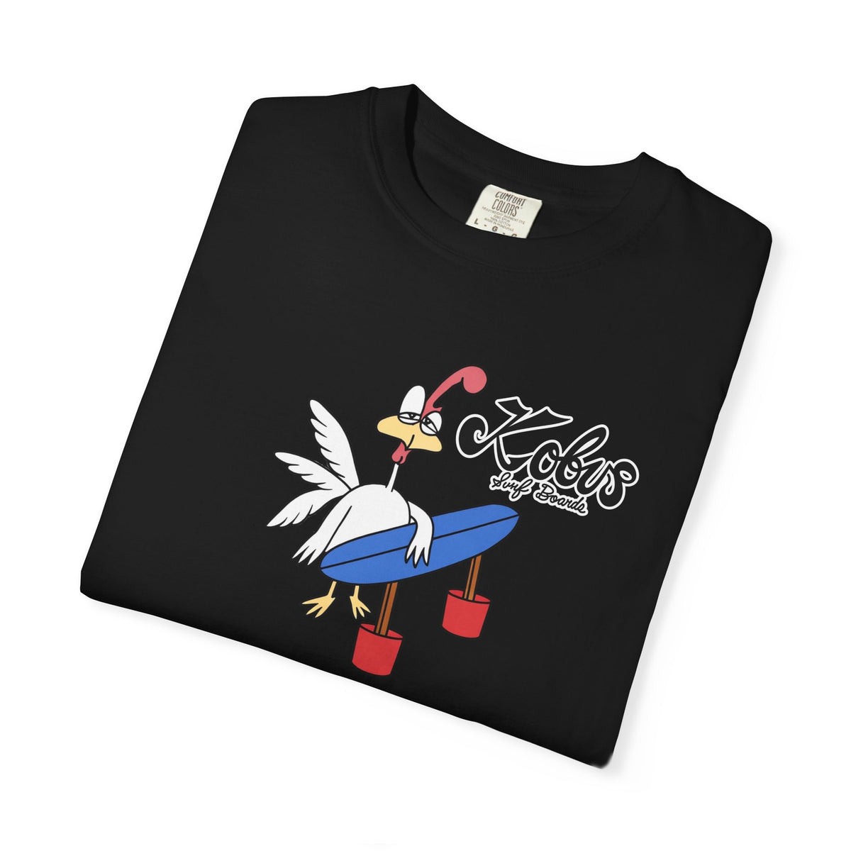 Kobus Surfboards – Surfer Chicken Tee