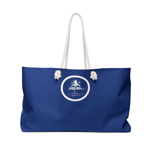 Blue Weekender Bag