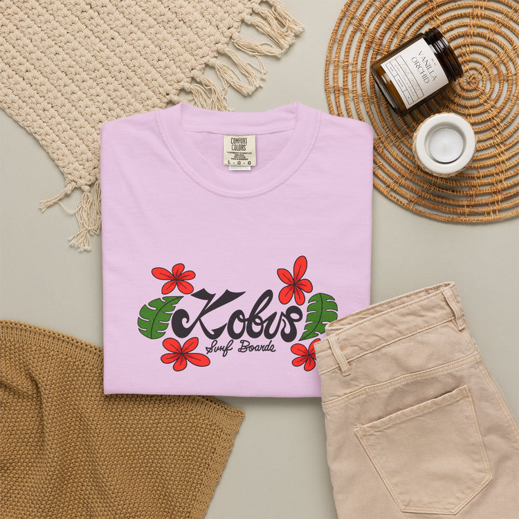 Kobus Surfboards – Floral Tee
