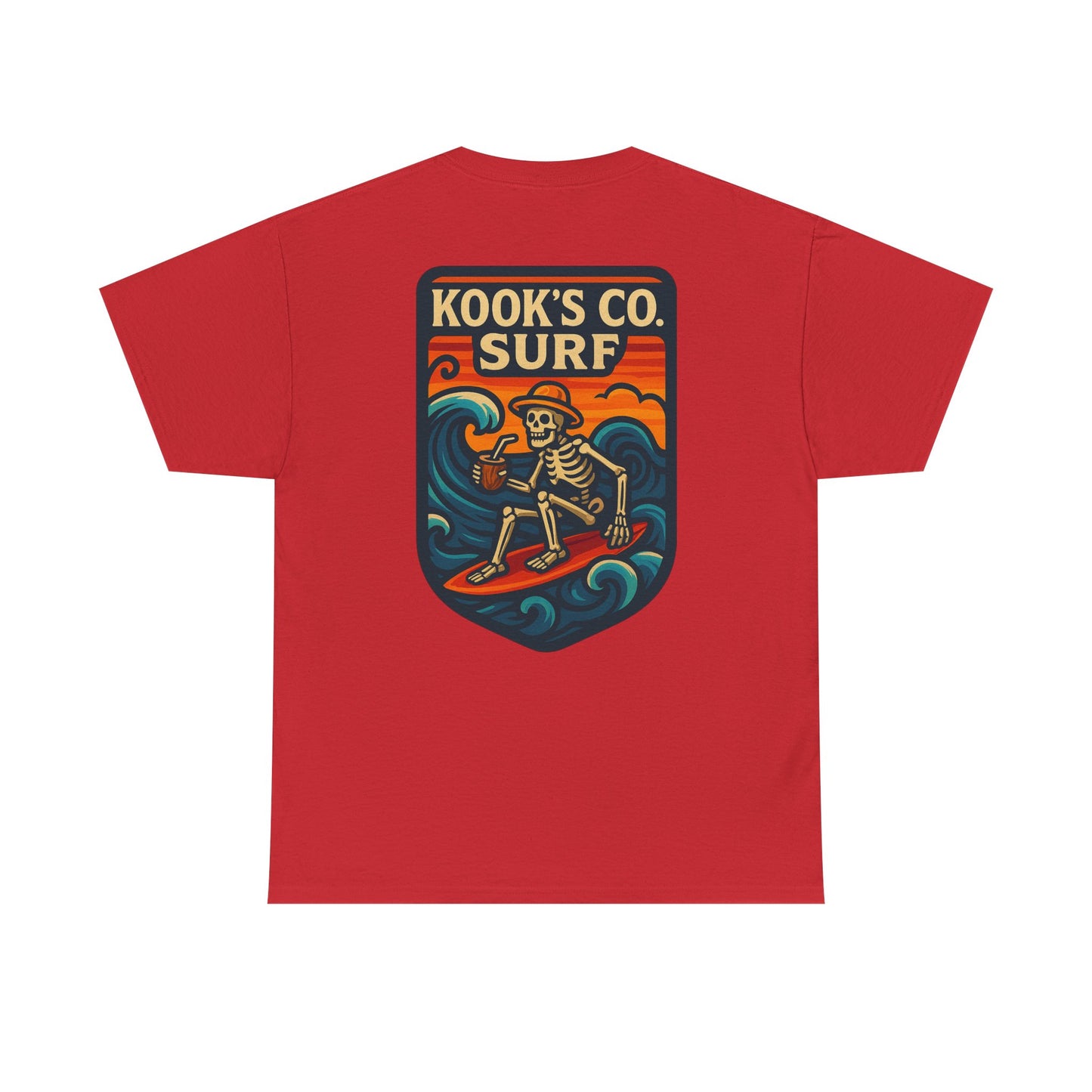 Skeleton Surfer Tee Shirt