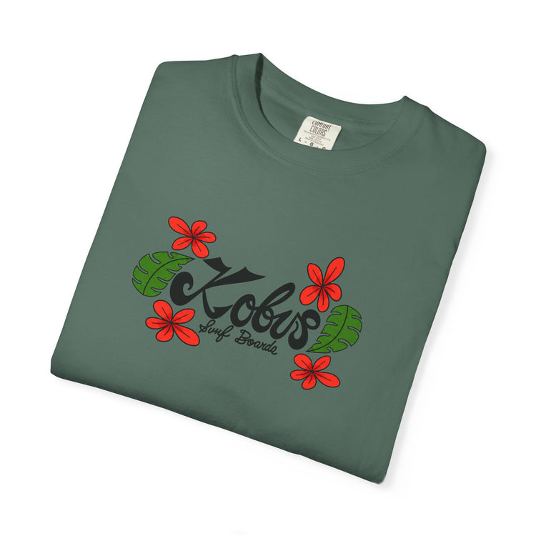 Kobus Surfboards – Floral Tee