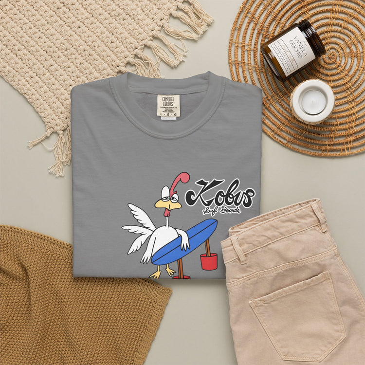 Kobus Surfboards – Surfer Chicken Tee