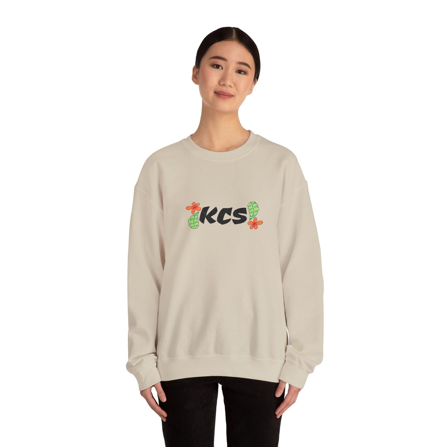 KCS Floral Crewneck