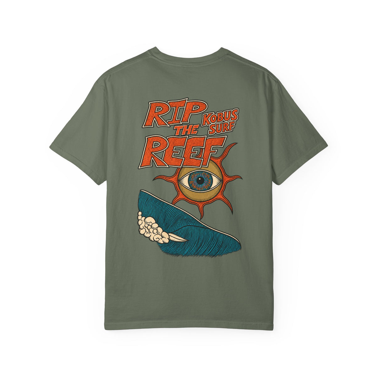 Kobus Surfboards – Rip the Reef Tee