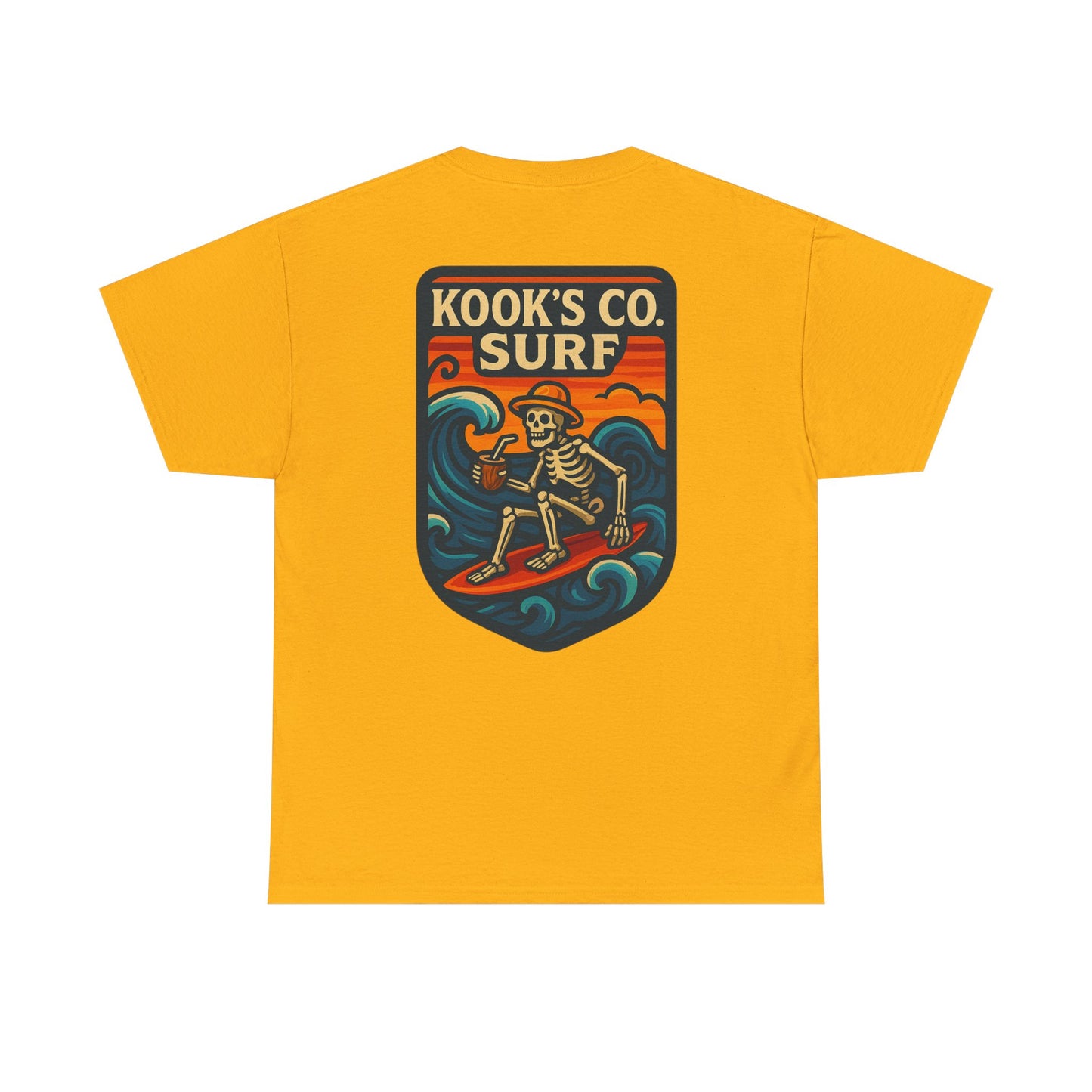 Skeleton Surfer Tee Shirt