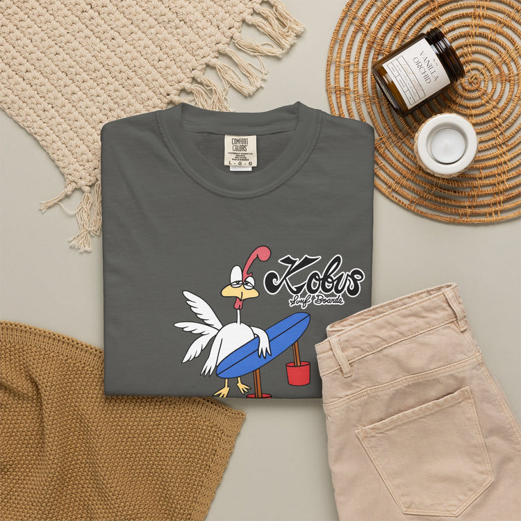 Kobus Surfboards – Surfer Chicken Tee
