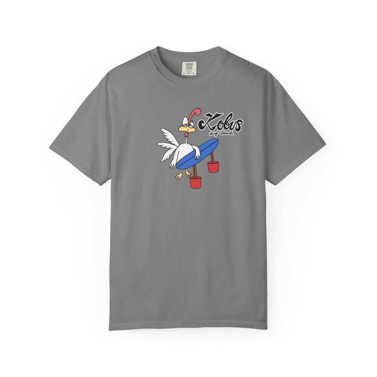 Kobus Surfboards – Surfer Chicken Tee